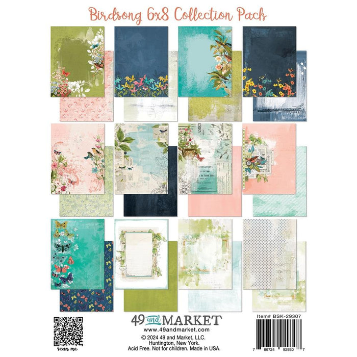 49 & Market Birdsong - 6x8 Collection Pack