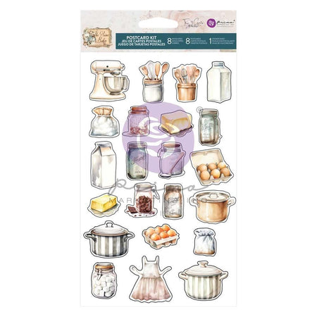 Prima The Home Baker - Stickers Sheets