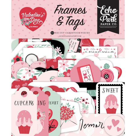 Echo Park Valentine's Day - Ephemera Frames & Tags