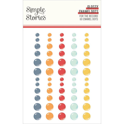 Simple Stories For The Record - Enamel Dots