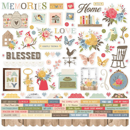 Simple Stories Front Porch - Cardstock Stickers