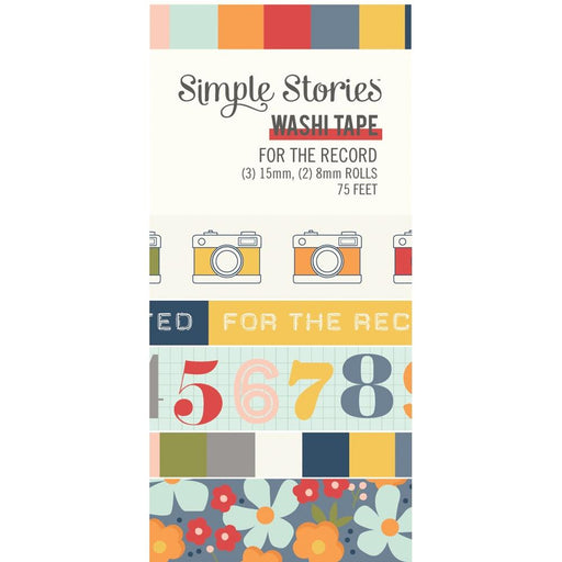 Simple Stories For The Record - Washi Tape