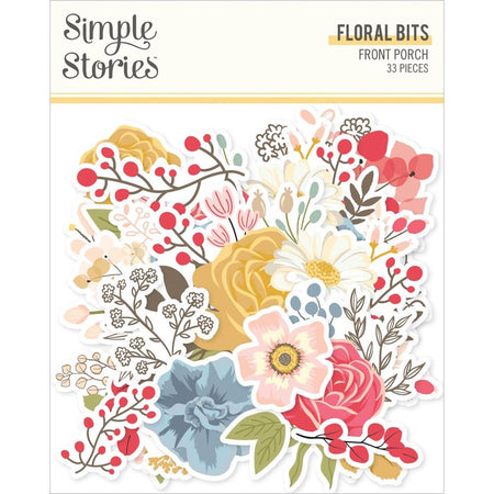 Simple Stories Front Porch - Floral Bits & Pieces