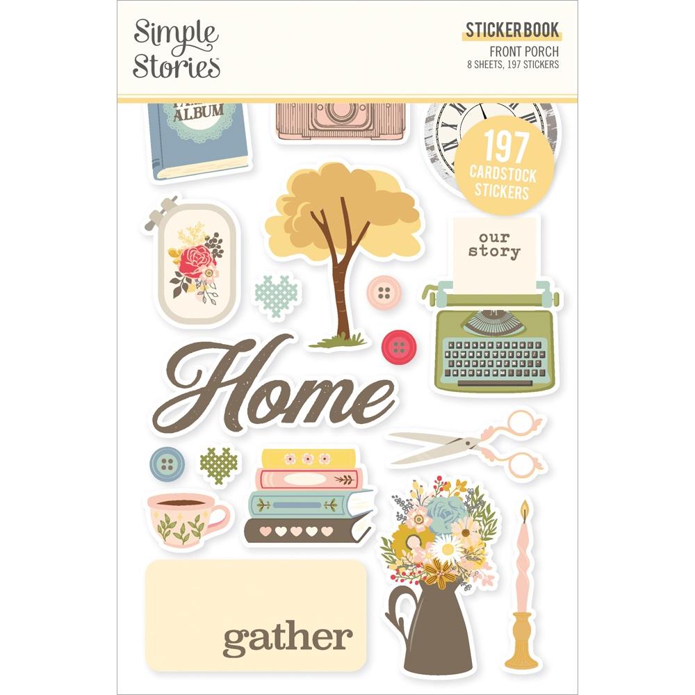 Simple Stories Front Porch - Sticker Book