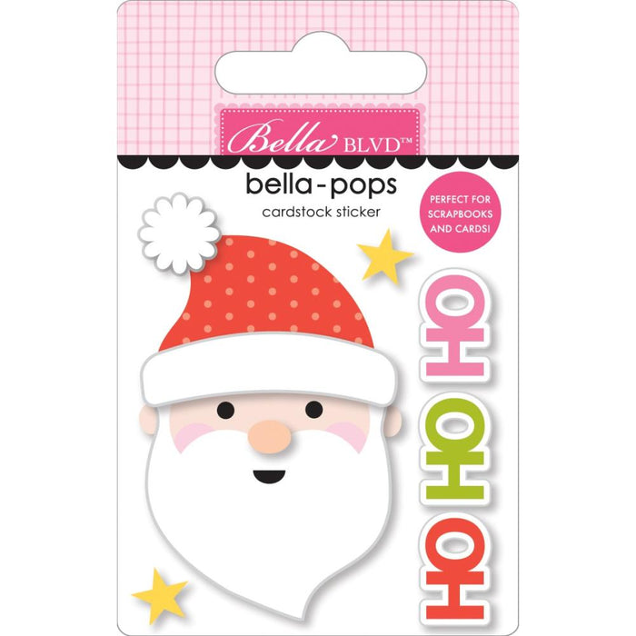 Bella Blvd Merry Mingle - Secret Santa Bella-Pops 3D Sticker