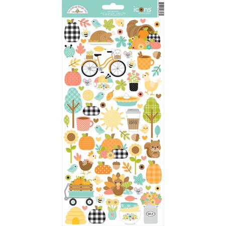 Doodlebug Design Farmhouse - Icon Stickers