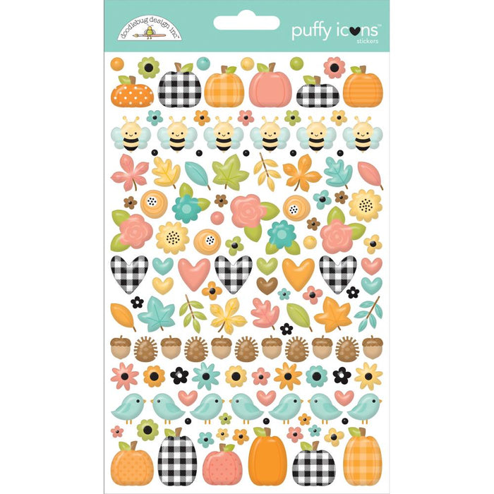 Doodlebug Design Farmhouse - Puffy Icon Stickers