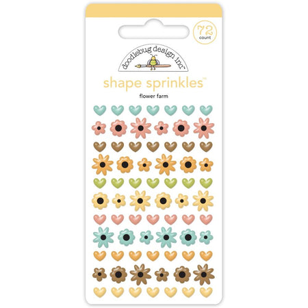 Doodlebug Design Farmhouse - Flower Farm Shape Sprinkles