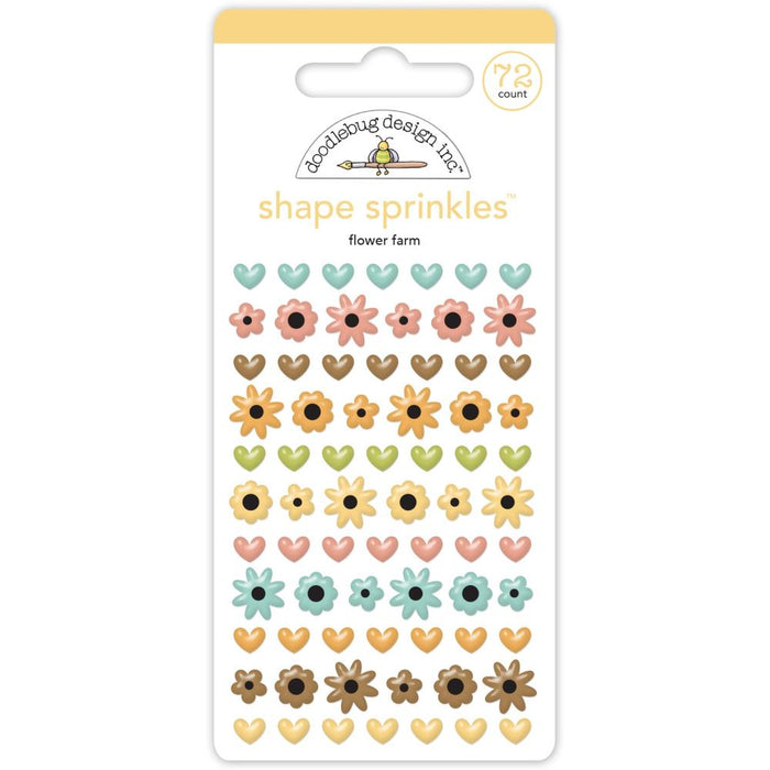 Doodlebug Design Farmhouse - Flower Farm Shape Sprinkles