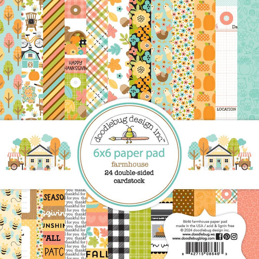 Doodlebug Design Farmhouse - 6x6 Pad