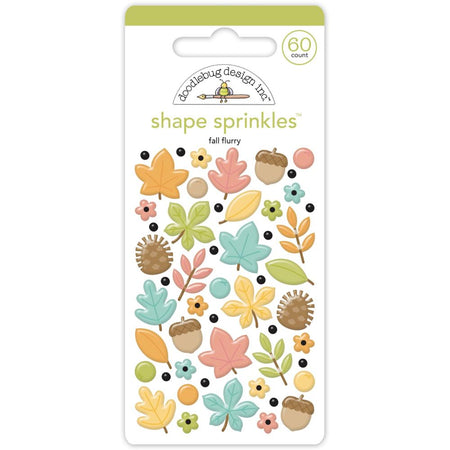 Doodlebug Design Farmhouse - Fall Flurry Shape Sprinkles