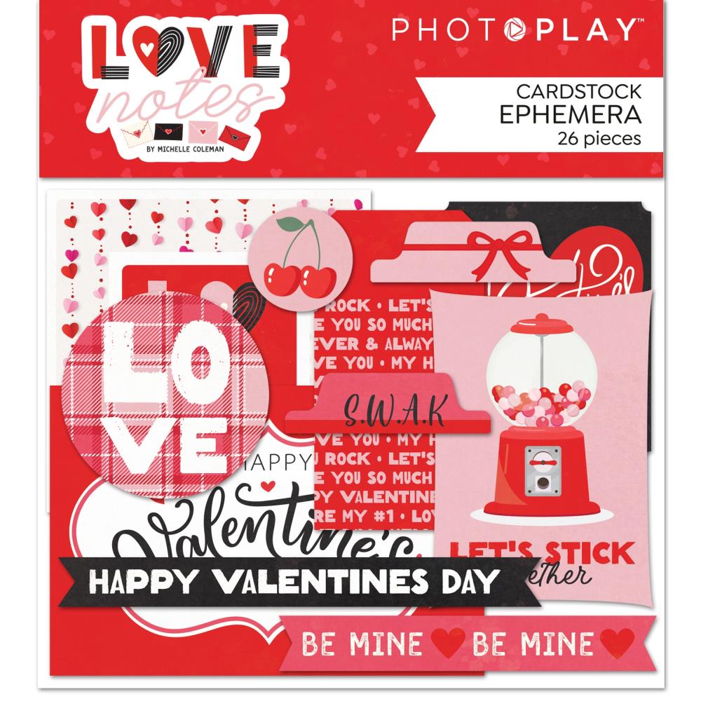 Photoplay Love Notes - Ephemera Die-Cuts