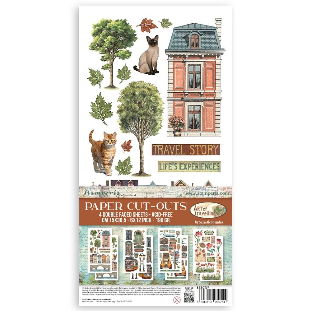 Stamperia Art Of Travelling - Paper Cut Outs