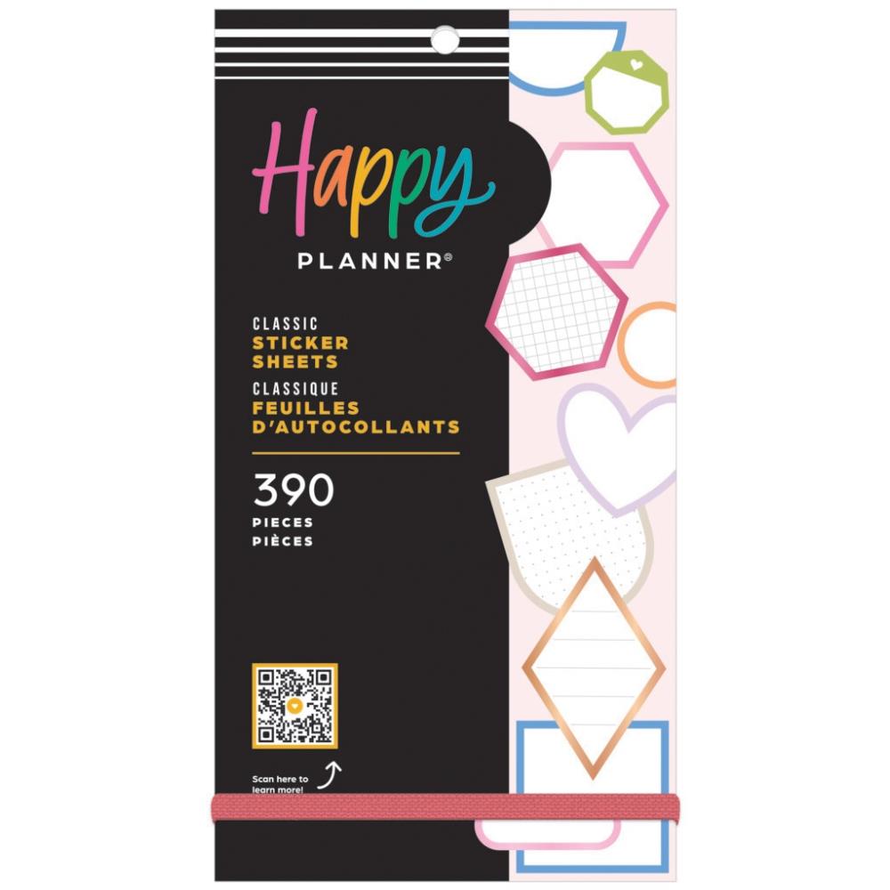 Me & My Big Ideas Happy Planner Sticker Value Pack - Colorful Boxes