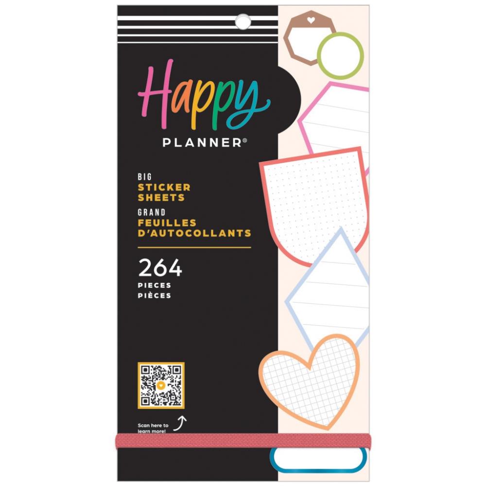 Me & My Big Ideas Happy Planner BIG Sticker Value Pack - Colorful Boxes