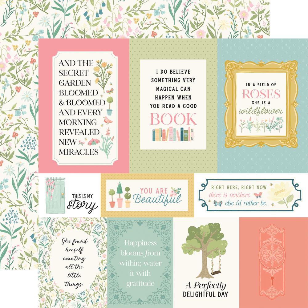 Carta Bella Secret Garden - Multi Journaling Cards