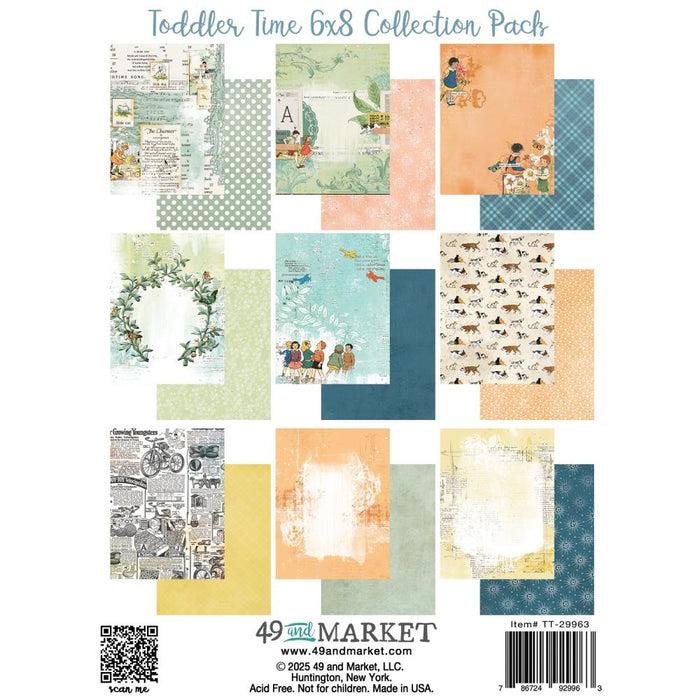 49 & Market Toddler Time - 6x8 Collection Pack