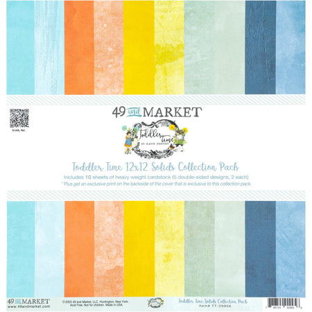 49 & Market Toddler Time - 12x12 Solids Collection Pack