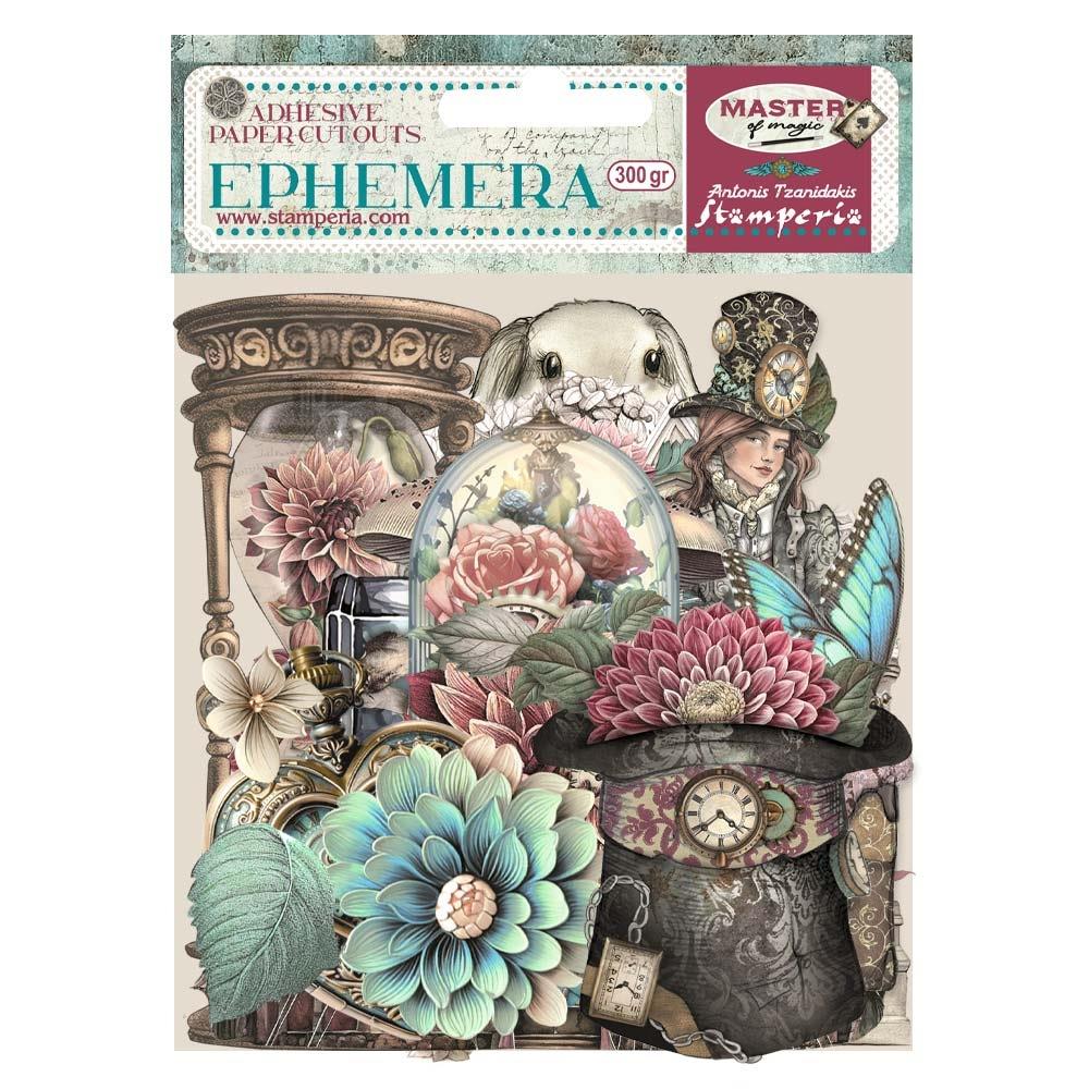 Stamperia Master Of Magic - Adhesive Paper Ephemera