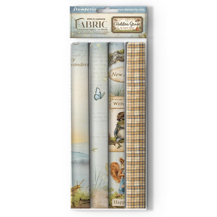 Stamperia Hidden Grove - 12x12 Fabric