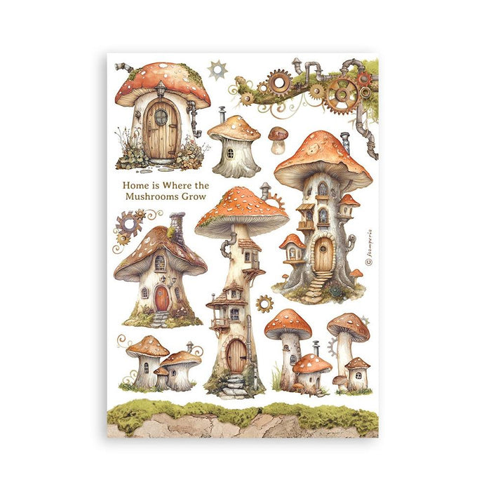 Stamperia Hidden Grove - A5 Washi Pad