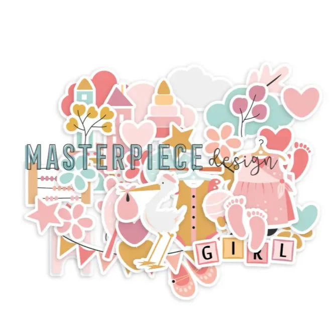 Masterpiece Design Baby Girl - Figures Die-Cuts