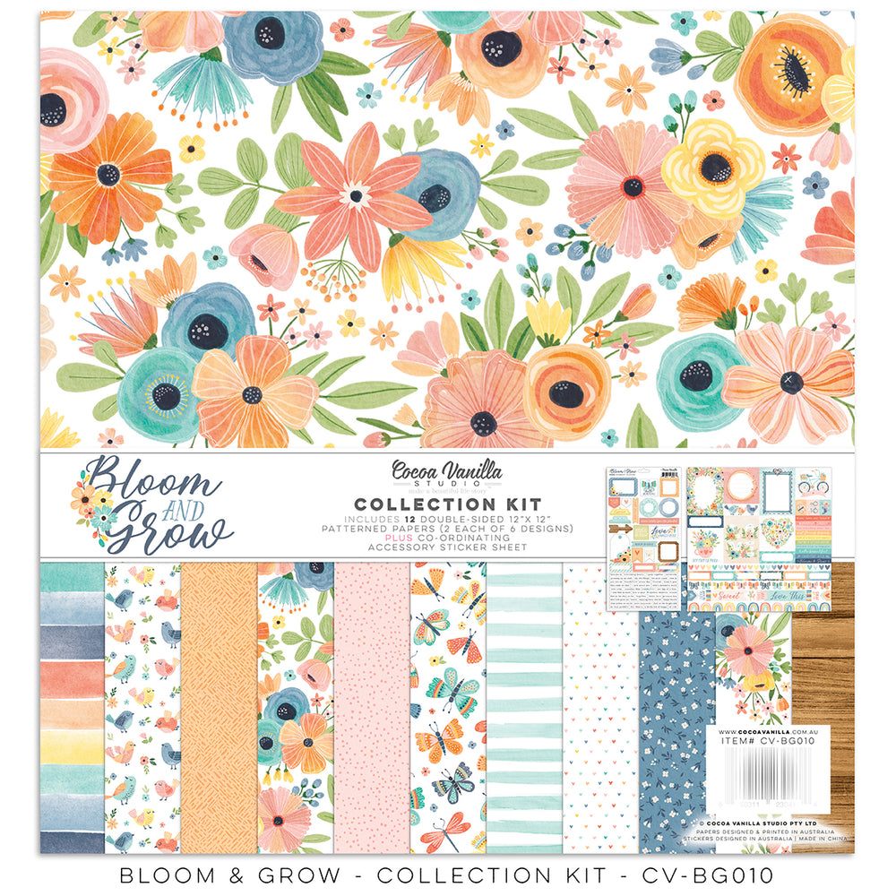 Cocoa Vanilla Studio Bloom & Grow - Collection Kit