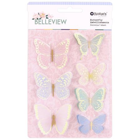 Rosie's Studio Belleview - Butterfly Embellishment