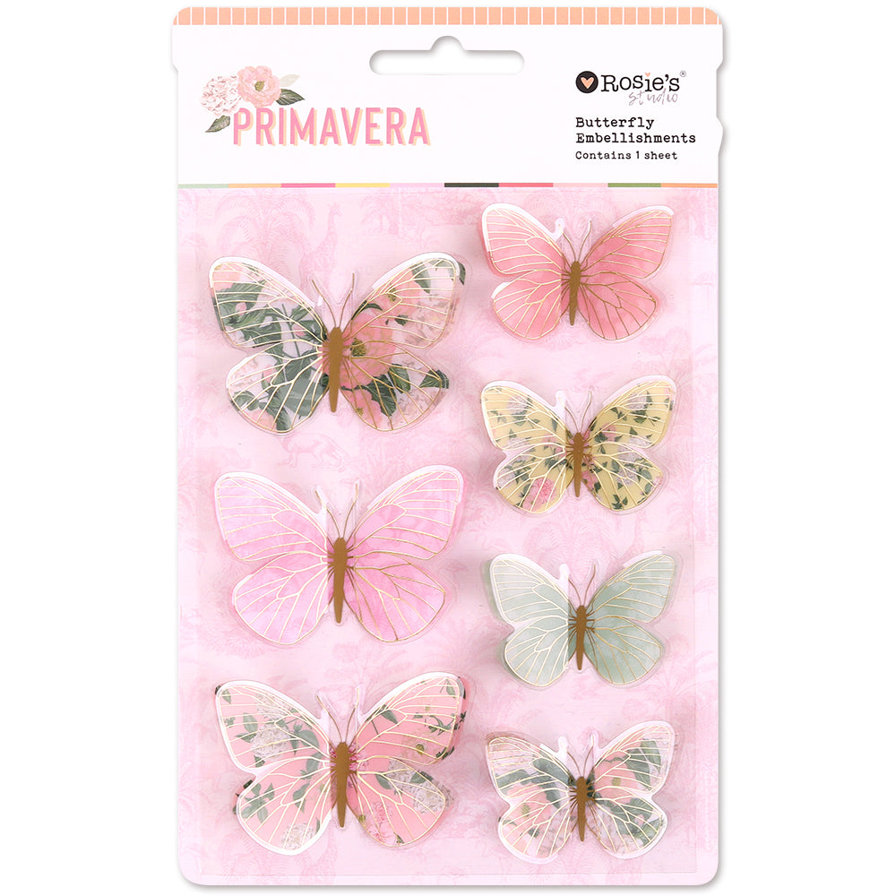 Rosie's Studio Primavera - Butterfly Embellishments