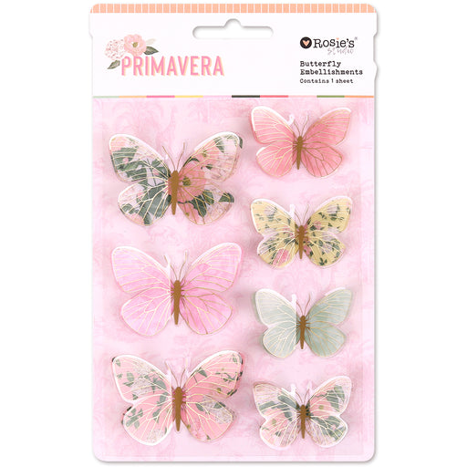 Rosie's Studio Primavera - Butterfly Embellishments