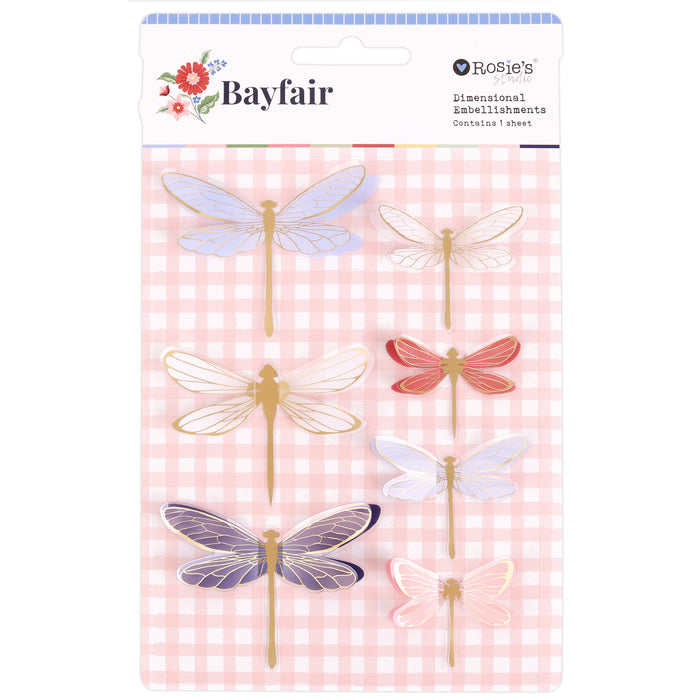 Rosie's Studio Bayfair - Dragonfly Embellishments