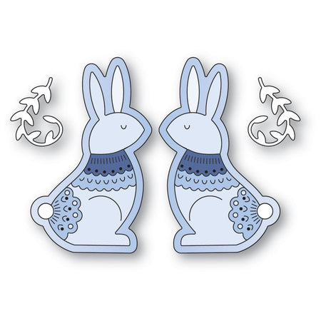 Poppystamps Die - Nordic Bunnies