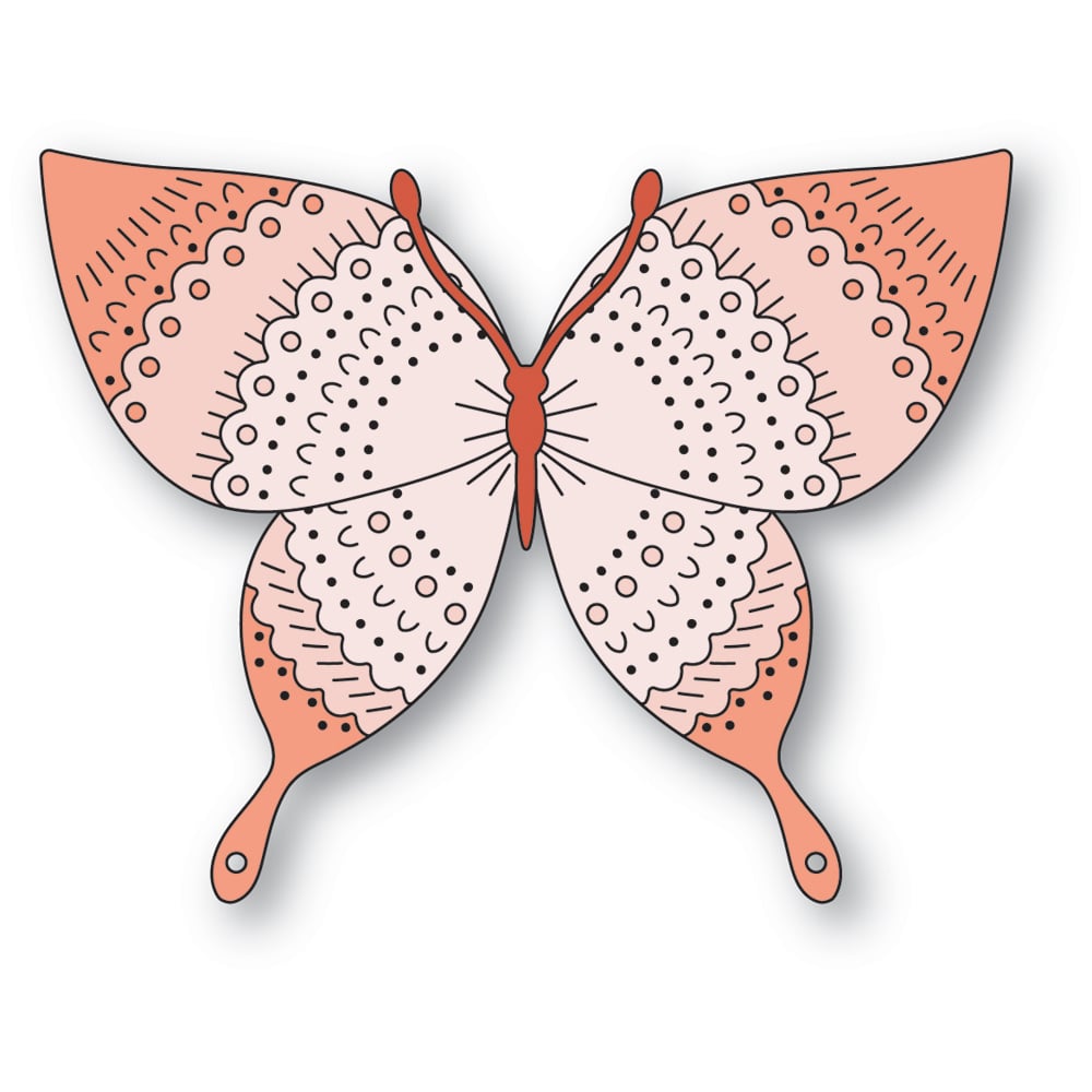 Poppystamps Die - Nordic Spectacular Butterfly