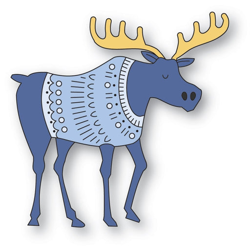 Poppystamps Die - Nordic Moose