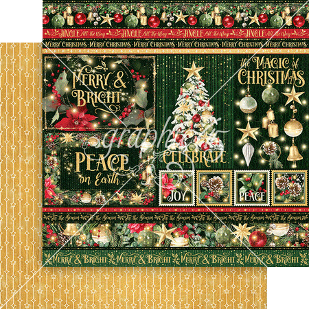 Graphic 45 Merry & Bright - Celebrate Peace