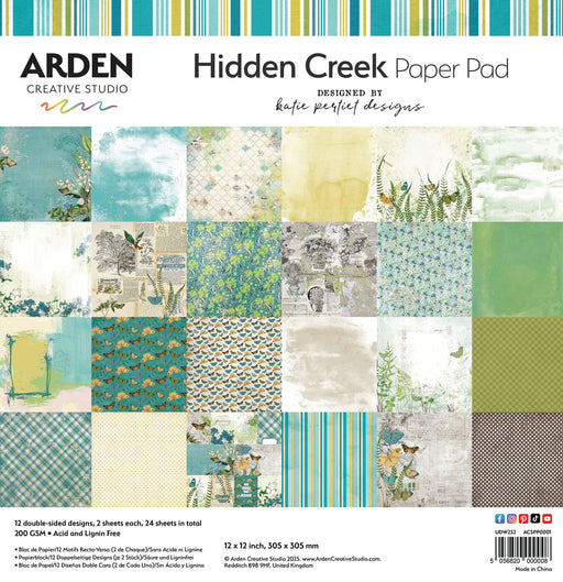 Arden Creative Studio Hidden Creek - 12x12 Collection Kit