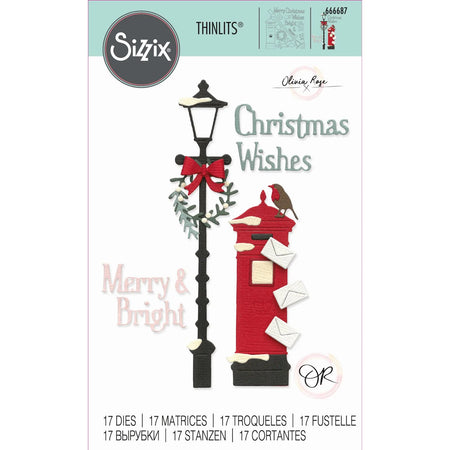 Sizzix Thinlits Die - Letters At Christmas