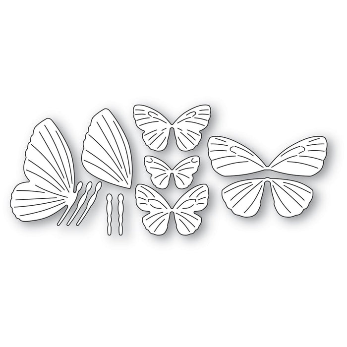 Memory Box Die - Exquisite Butterflies