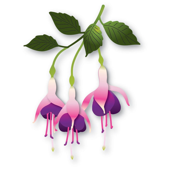 Memory Box Die - Delicate Fuchsia Trio