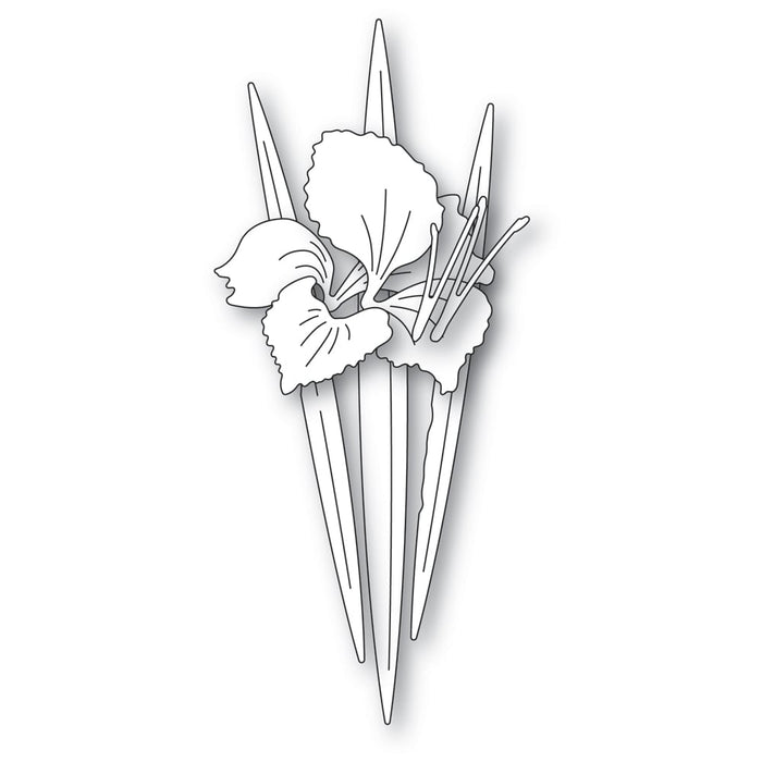 Memory Box Die - Gladiola Blossom and Leaves