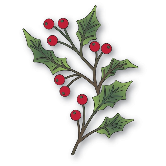 Memory Box Die - Festive Holly