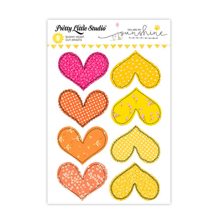 Pretty Little Studio You Are My Sunshine - Sunny Hearts Cut Aparts