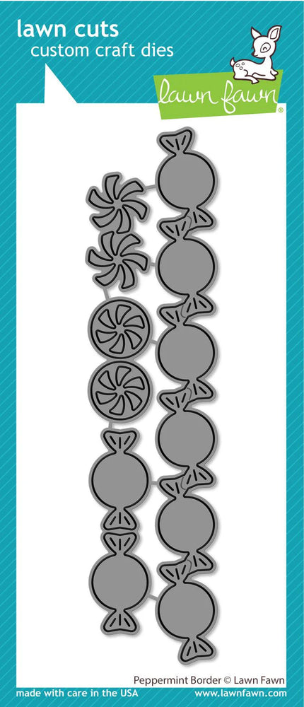 Lawn Fawn Craft Die - Peppermint Border