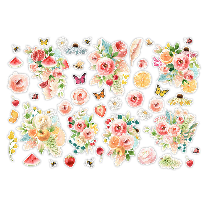 Pretty Little Studio You Are My Sunshine - Apple Blossom Floral Die Cuts