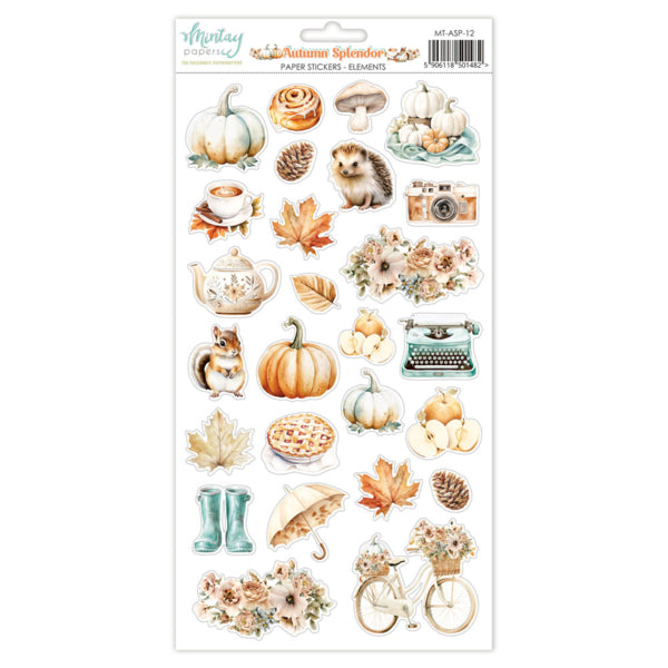 Mintay Papers Autumn Splendor - Paper Stickers Elements