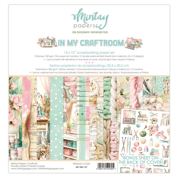 Mintay Papers In My Craftroom - Collection Kit