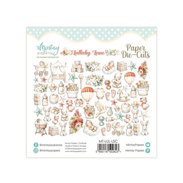 Mintay Papers Lullaby Lane - Paper Die Cuts