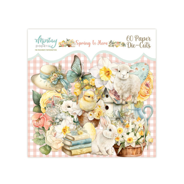 Mintay Papers Spring Is Here - Paper Die Cuts