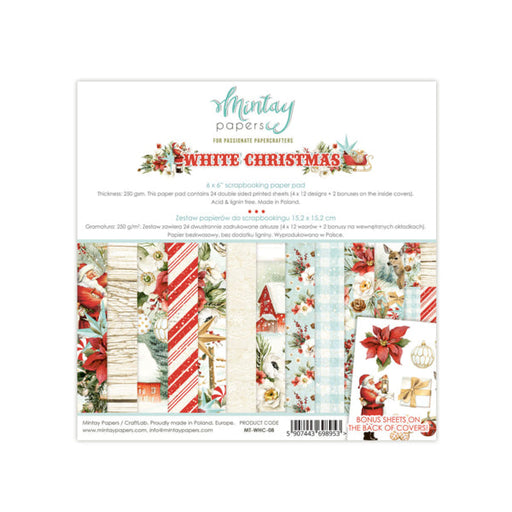 Mintay Papers White Christmas - 6x6 Paper Pad