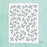 Mintay Papers 6x8 Stencil - Holly Leaves